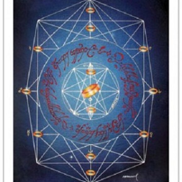 he Hobbit Tarot Deck Out of Print Rare NEW SEALED Collectors Deck - Picture 3 of 7